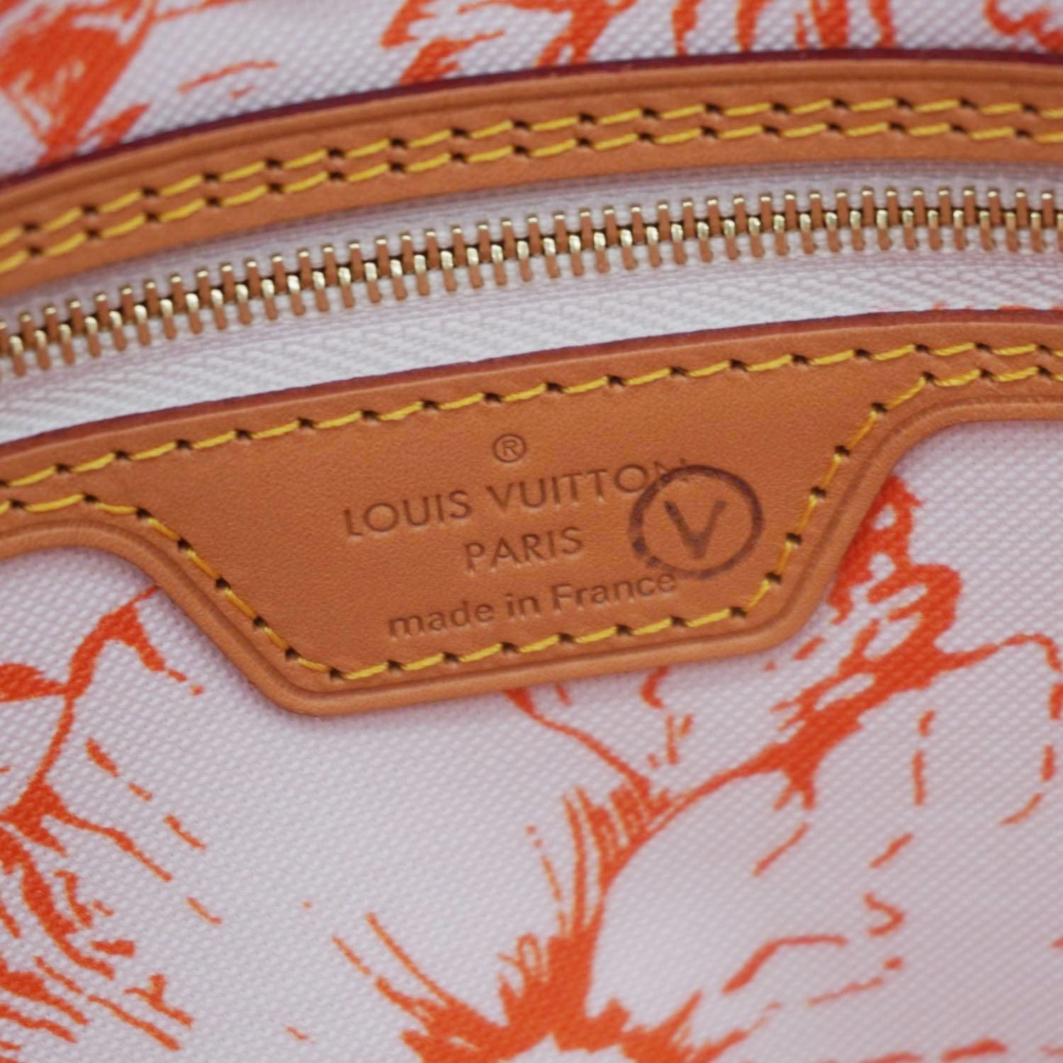 LOUIS VUITTON Neverfull MM Watercolor Monogram Tiles Canvas Shoulder B