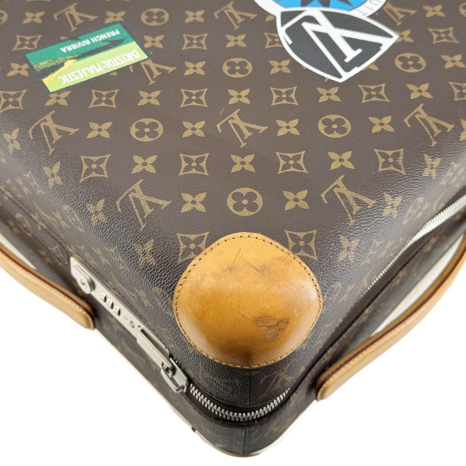 LOUIS VUITTON Horizon 55 My World Tour Monogram Canvas Travel Bag Brow