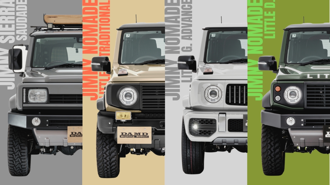 JIMNY NOMADE対応、JIMNY SIERRA用 新作ボディキットに関するお知らせ