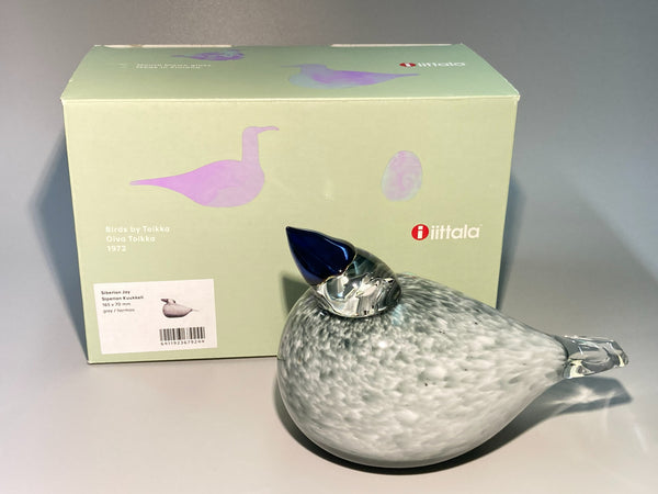 工芸品 Birds By Toikka Siberian Jay Birds by Toikka Grey Siberian