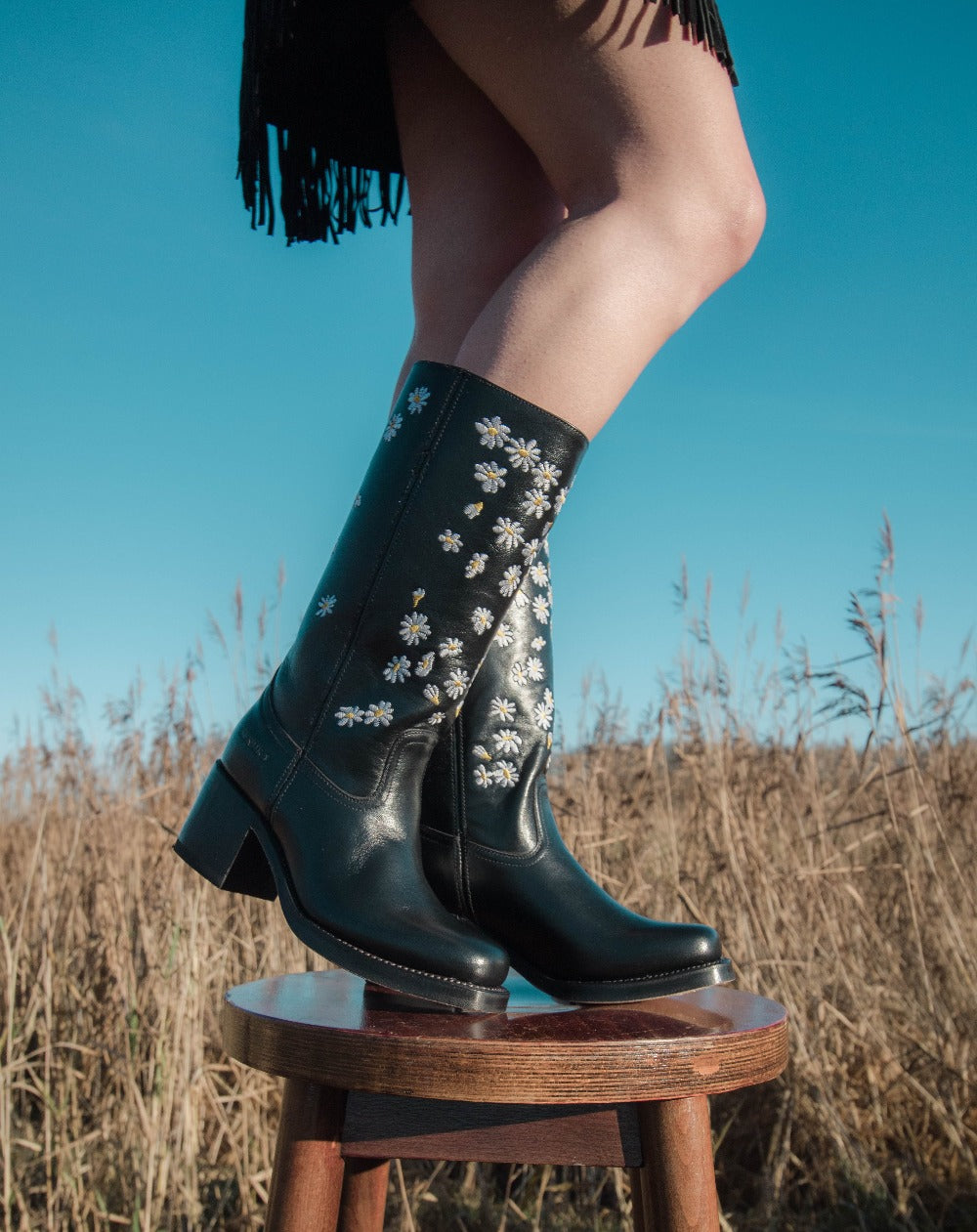 Daisy Boots Black – Dandelie