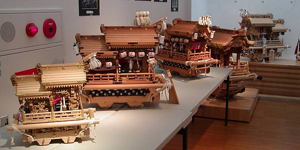 ミニだんじり・太鼓台展示会