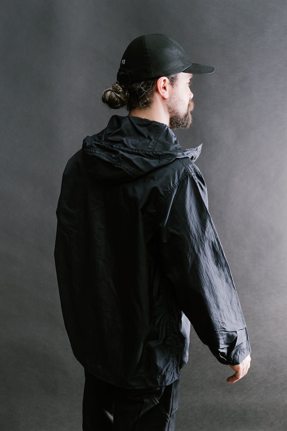 1105-CTN - NAVY Parka Crinkle Nylon Tafetta - Navy | Dant