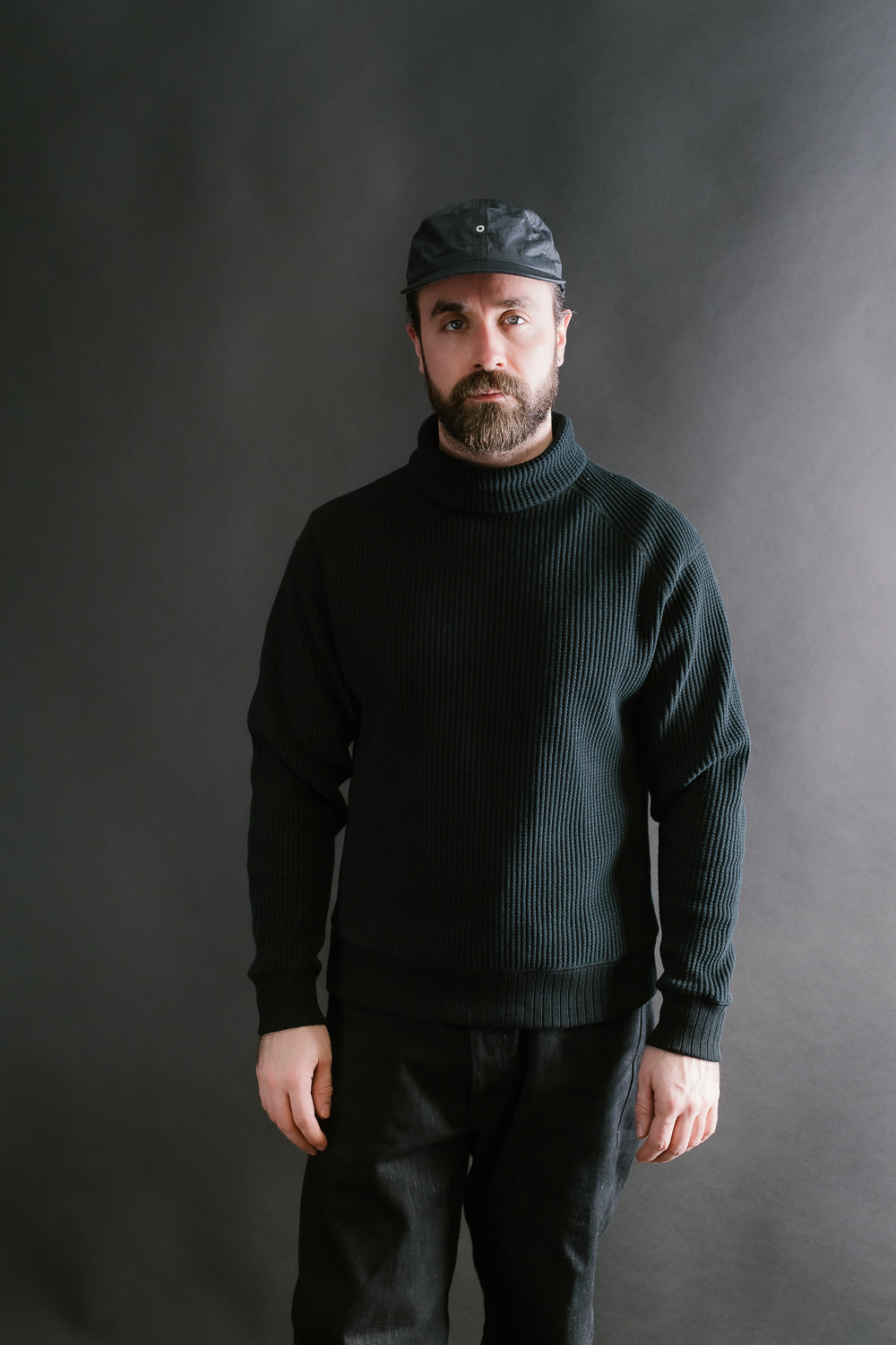 定価3.6万 wjk hard waffle hi-neck knit XL オフホワイト ハード