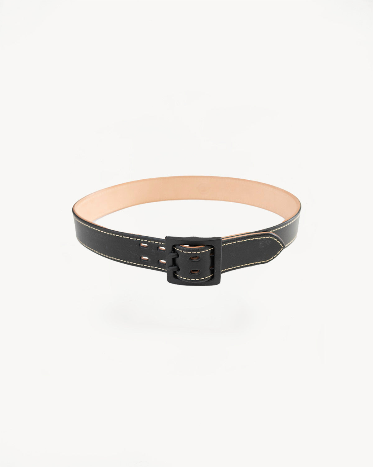 A107HSII - Extra Thick Bridle Leather Belt - Black | Dant