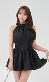 アメスリギャザーフレアミニワンピース – Darich (ダーリッチ)