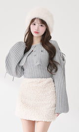 ショルダーオープンアンサンブルニットトップス – Darich (ダーリッチ)