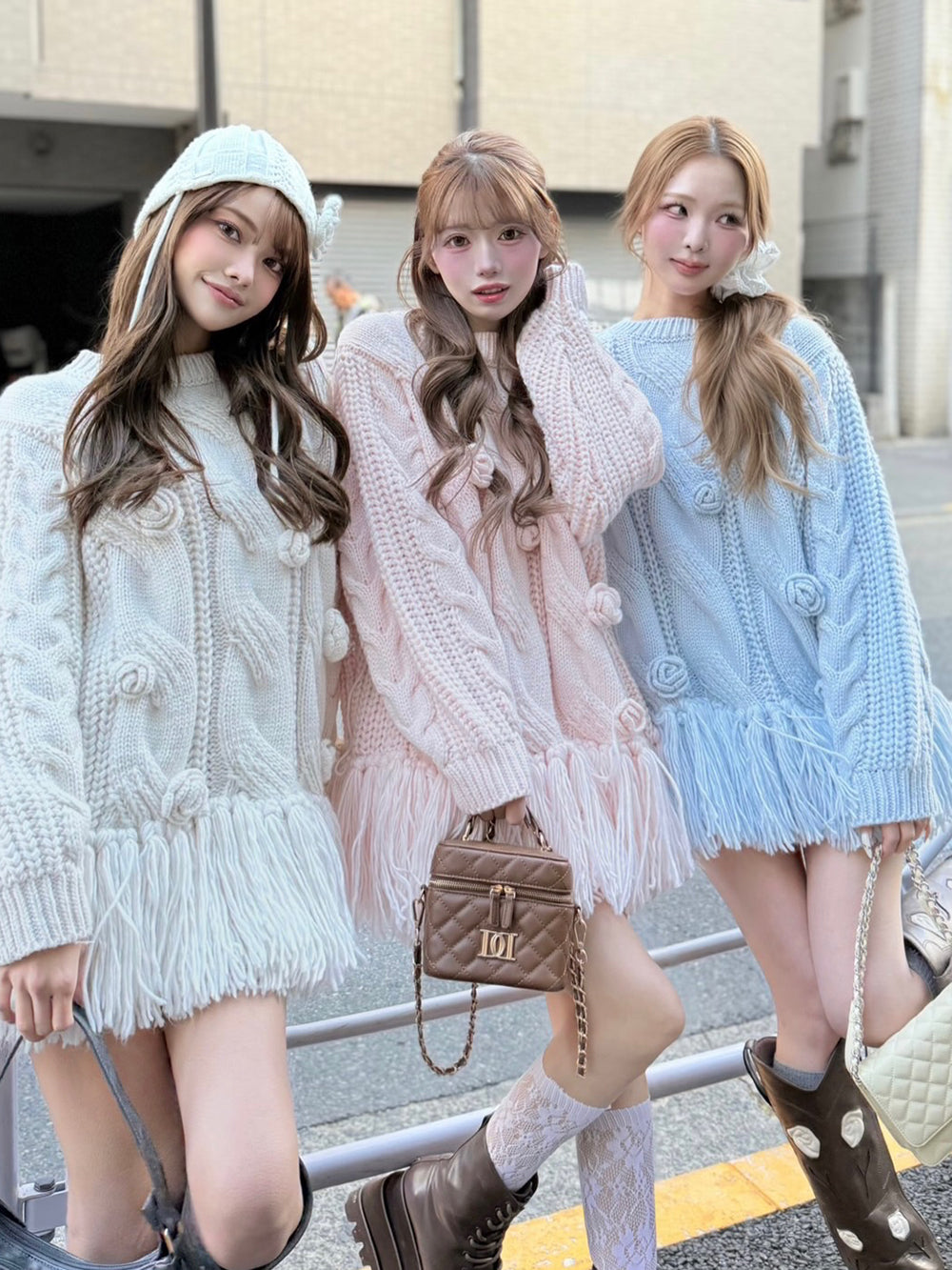 ローズモチーフニットチュニック – Darich (ダーリッチ)