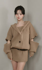 ローウエストデザインニットワンピース – Darich (ダーリッチ)