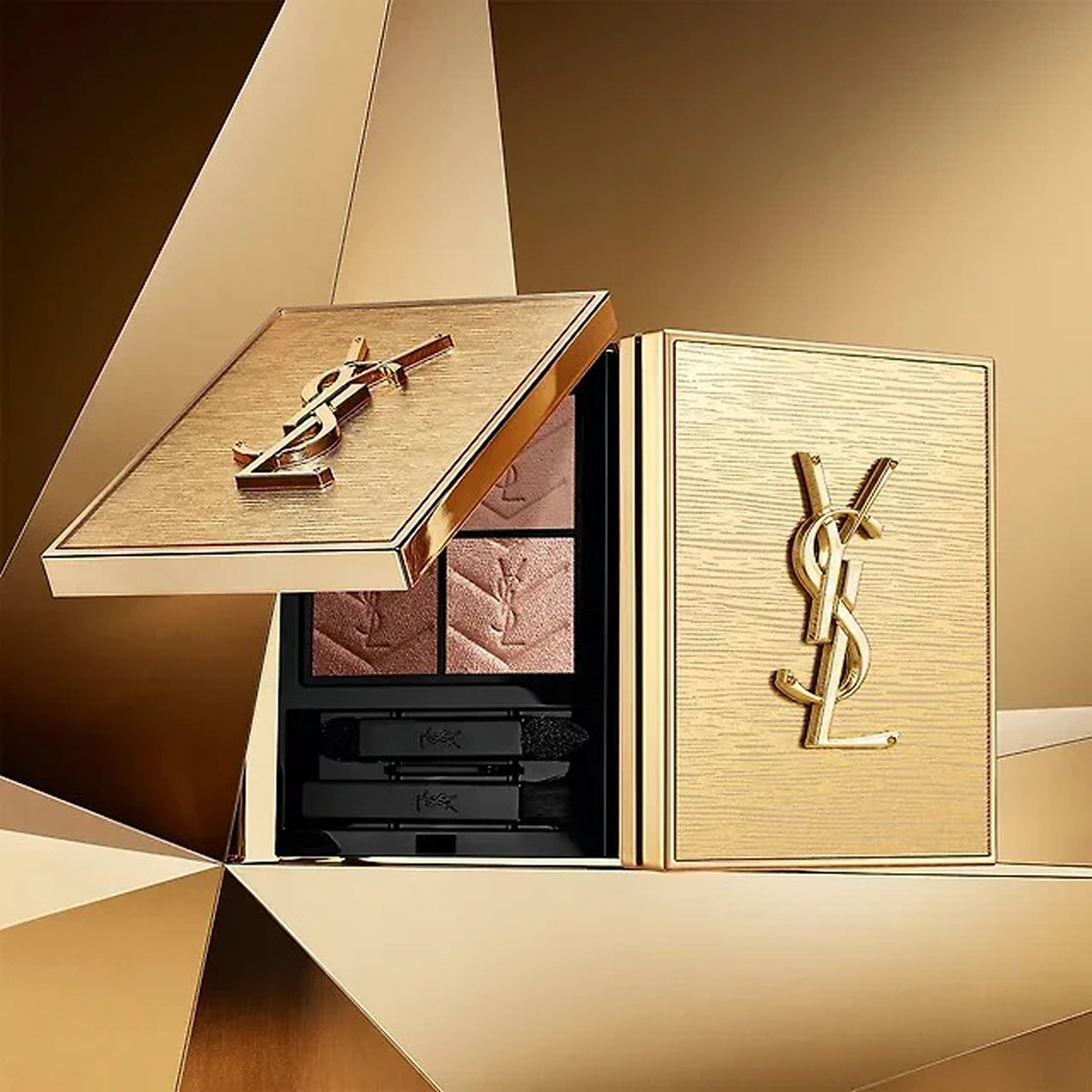 YSL Couture Mini Clutch Palette 025 Golden Lust | Darling Lux