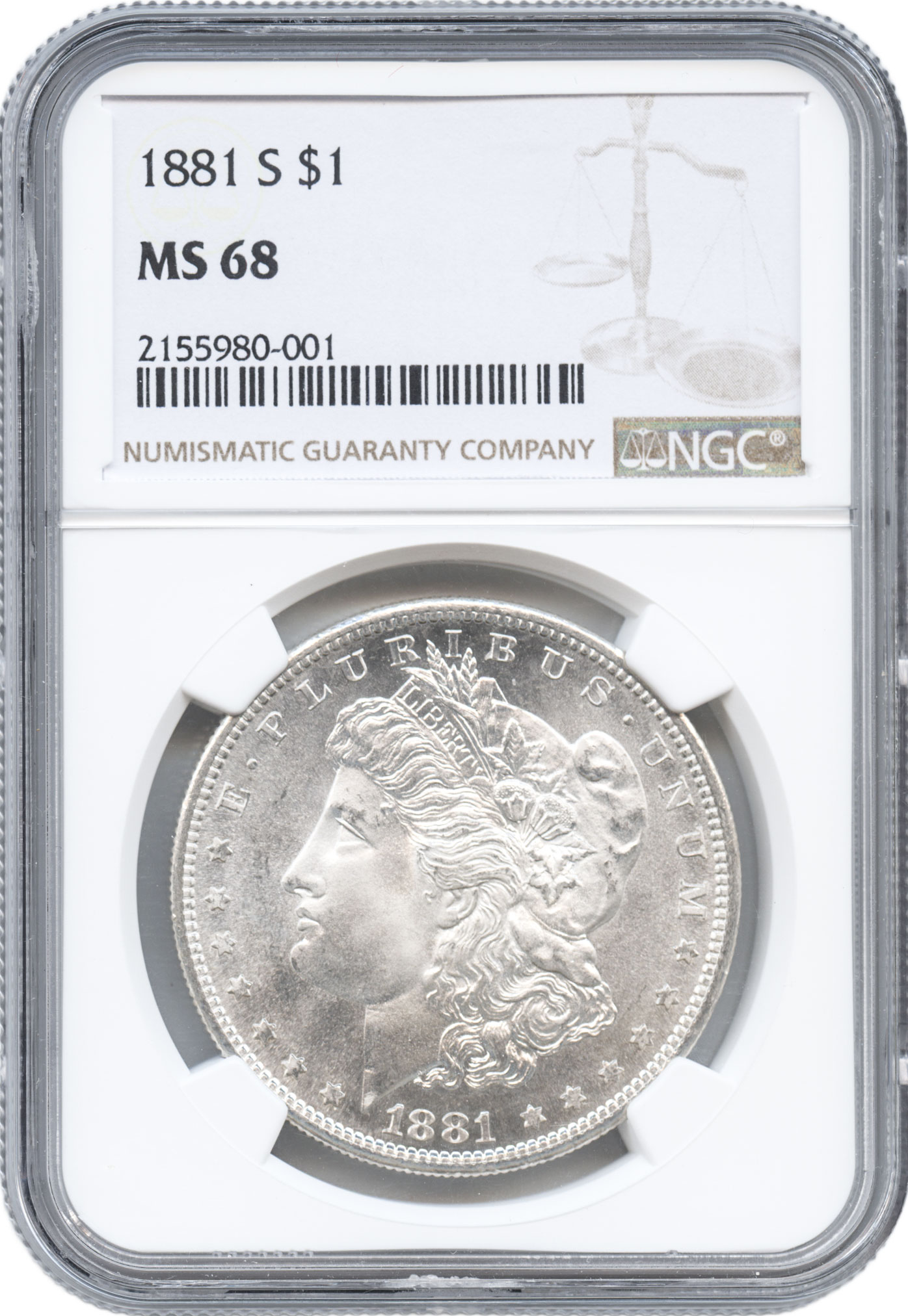 ダルマコインショップ / アメリカ 1ドル銀貨 1881(S) モルガンダラー