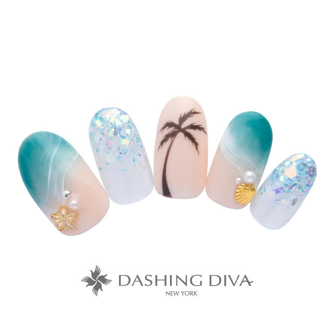 1/3)リゾートネイルのネイルデザイン｜ネイルサロンのダッシングディバ