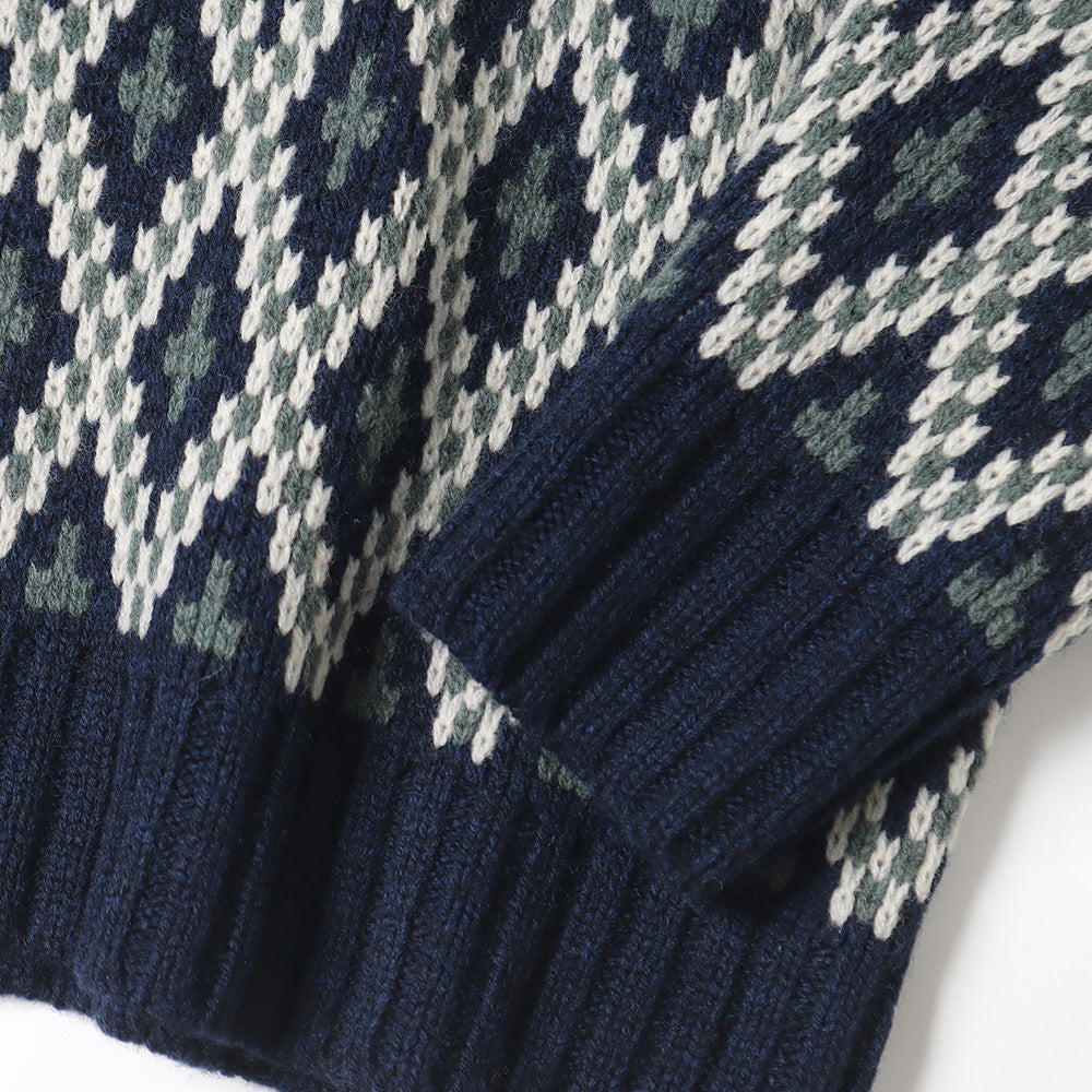 NEEDLES(ニードルズ)Crew Neck Sweater - Shetland (PU315) | NEEDLES