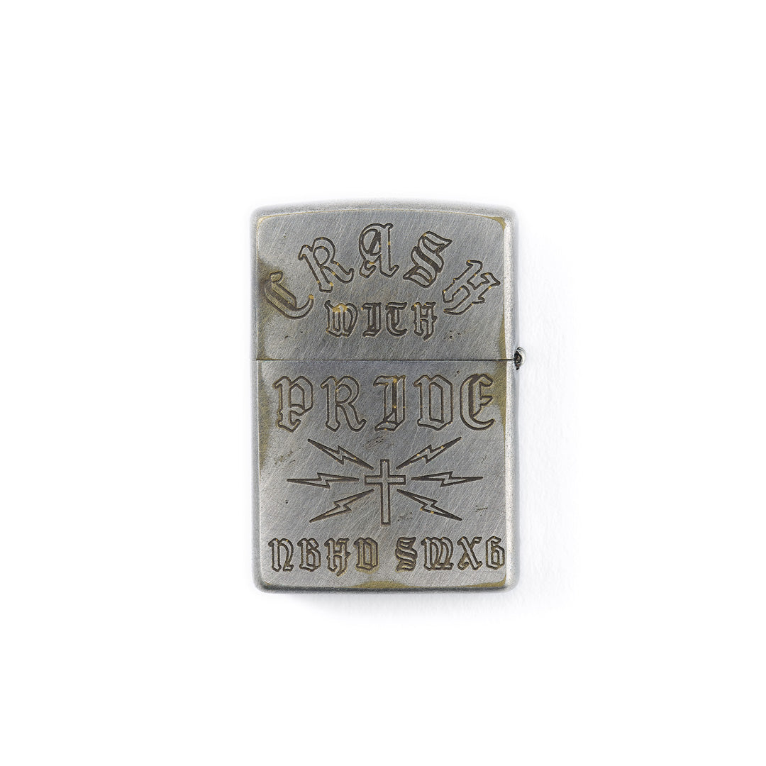 SAINT Mxxxxxx × NEIGHBORHOOD STHD . AGED ZIPPO LIGHTER SM-HR8-0000