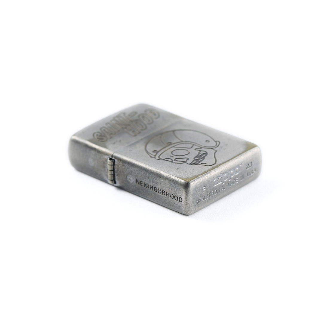 SAINT Mxxxxxx × NEIGHBORHOOD STHD . AGED ZIPPO LIGHTER SM-HR8-0000