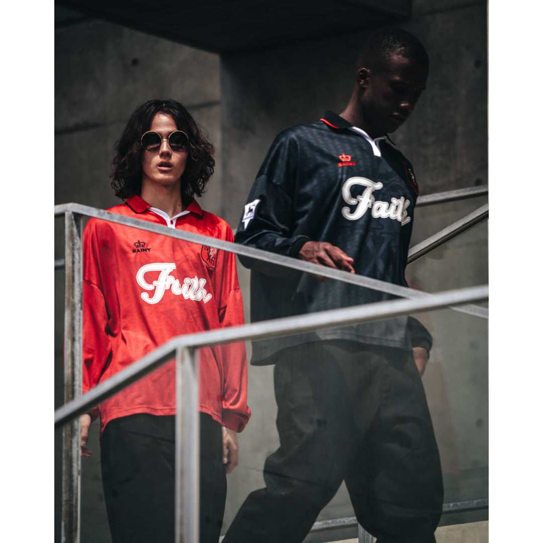 Saint Mxxxxxx (セントマイケル) SOCCER SHIRT FAITH A24AP02CU (SM