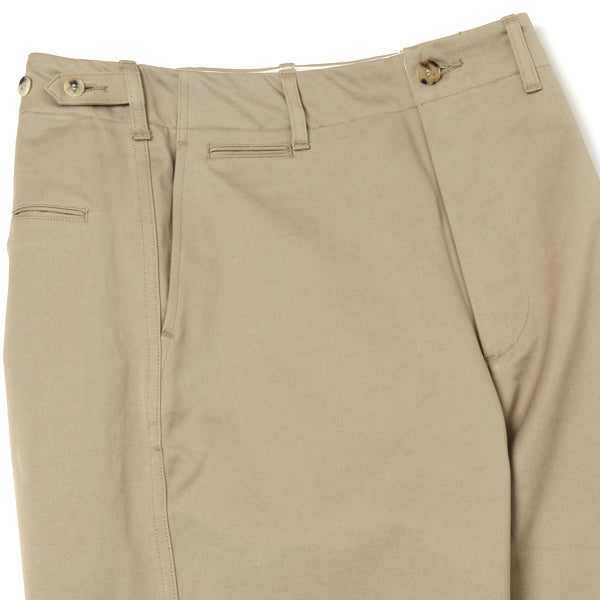 WASHED FINX CHINO WIDE PANTS (A20AP01CN) | AURALEE / パンツ (MEN