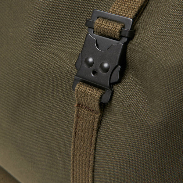 Cotton Canvas Round Shoulder Bag (BG2615) | hobo / バッグ (MEN