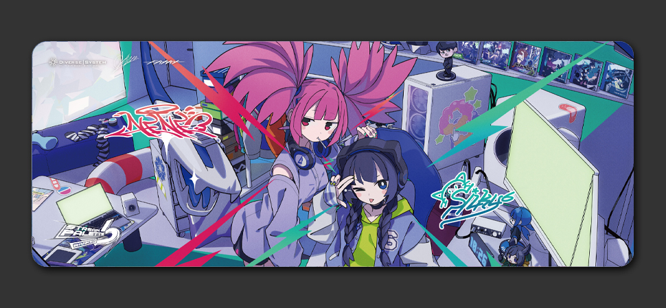 DIVERSE DIRECT | Stream Palette 6 : RANKED Desk mat