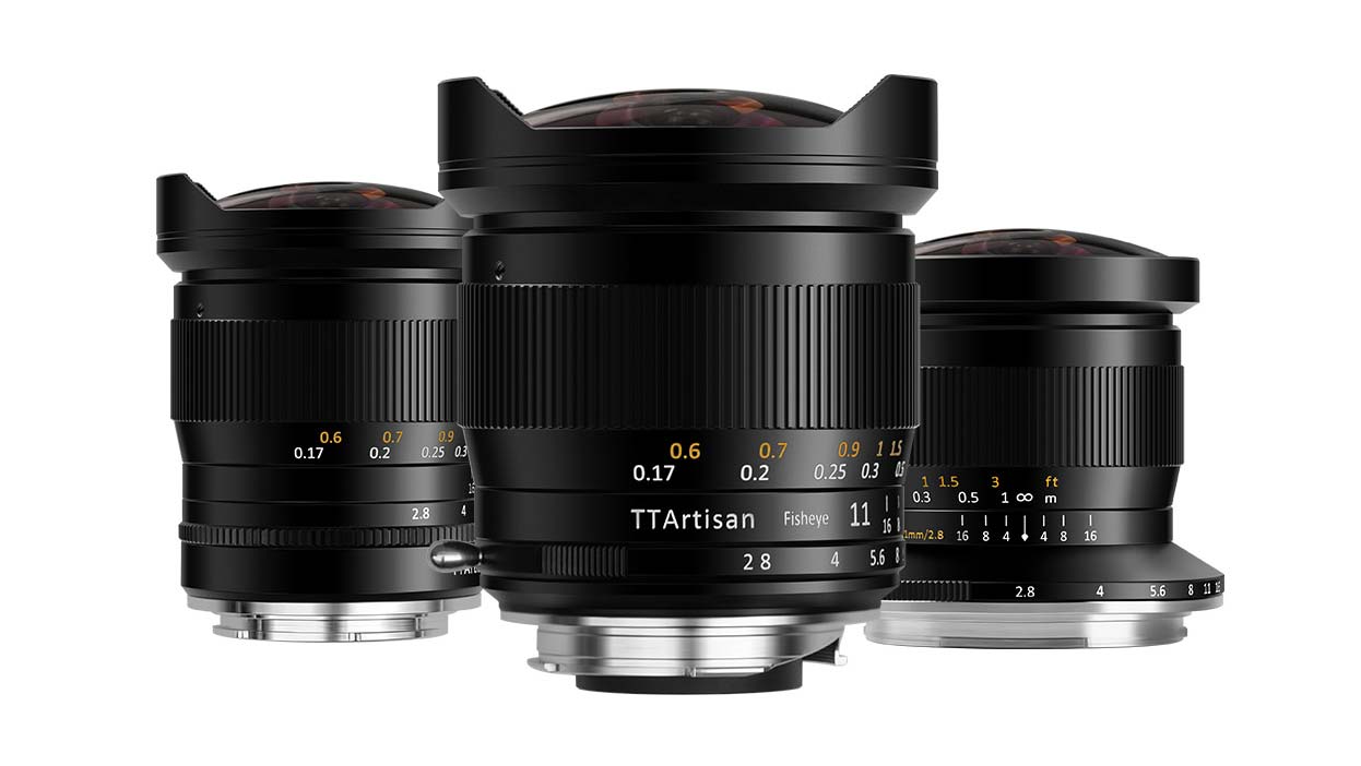 TTArtisan releases new 11mm f/2.8 full-frame 180° fisheye lens for