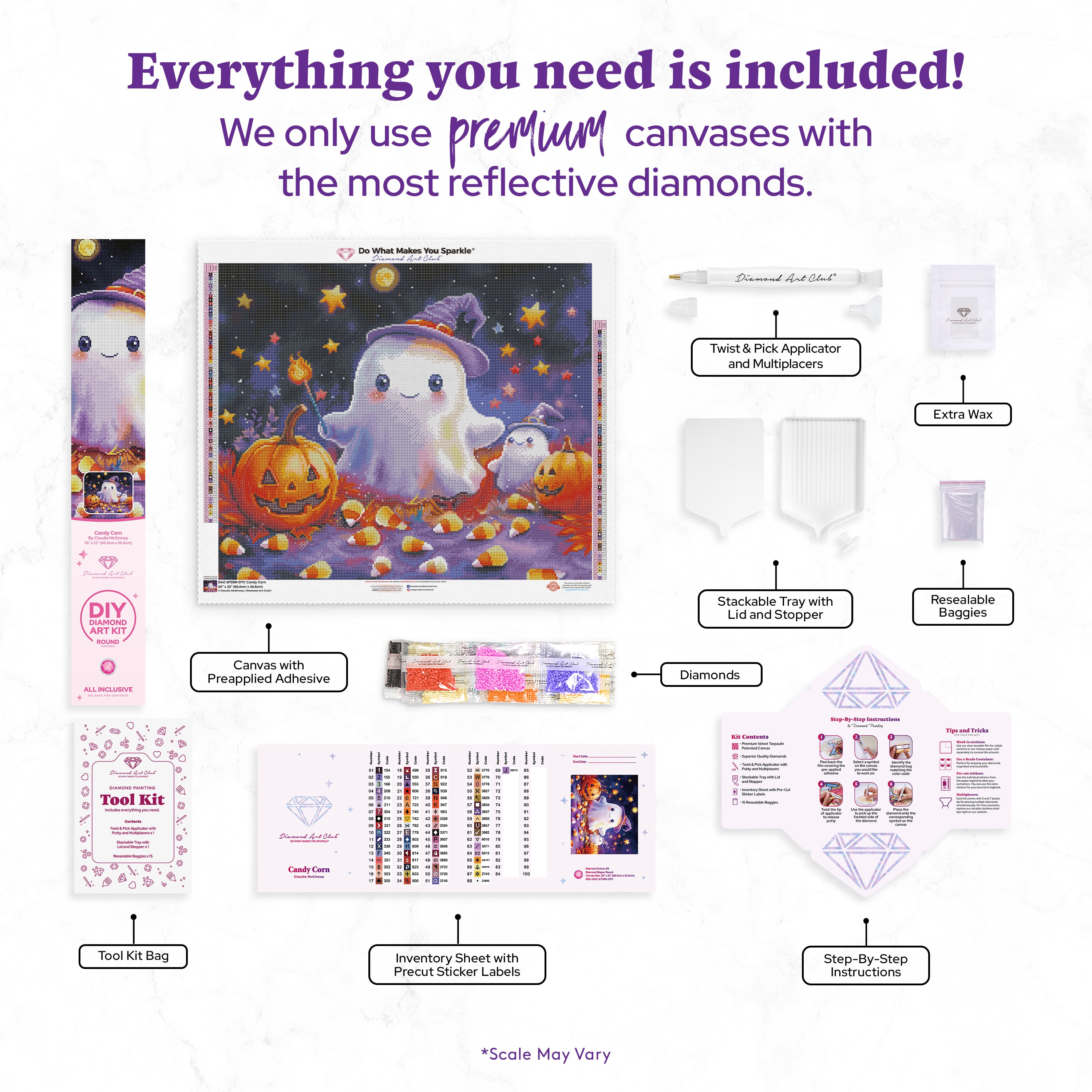 Candy Corn – Diamond Art Club