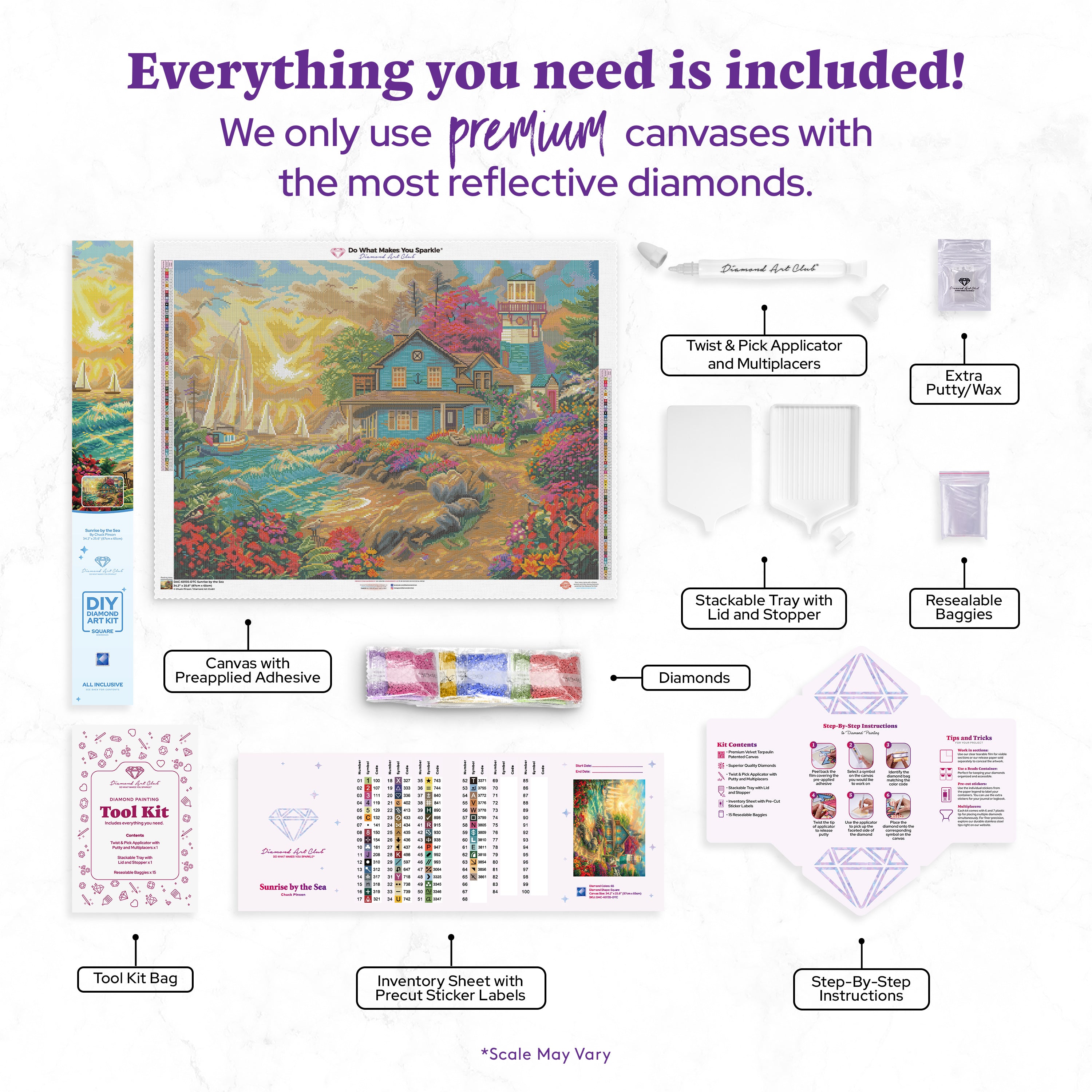 Sunrise by the Sea – Diamond Art Club