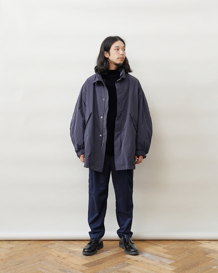 ATON / AIR WEATHER SHORT MODS COAT | Dice&Dice | ONLINE STORE