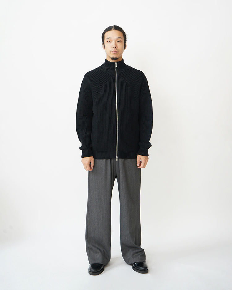 SIGNATURE DRIVES KNIT / BLACK | BATONER (MEN)(バトナー) | KNIT