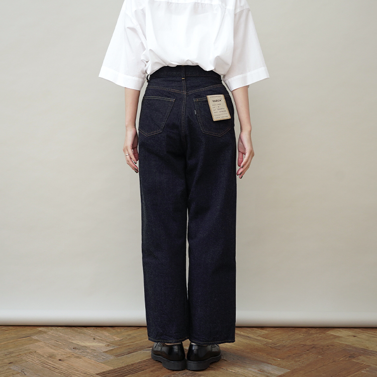 WIDE DENIM(14-13W) / INDIGO | YAECA (WOMEN)(ヤエカ) | BOTTOMS