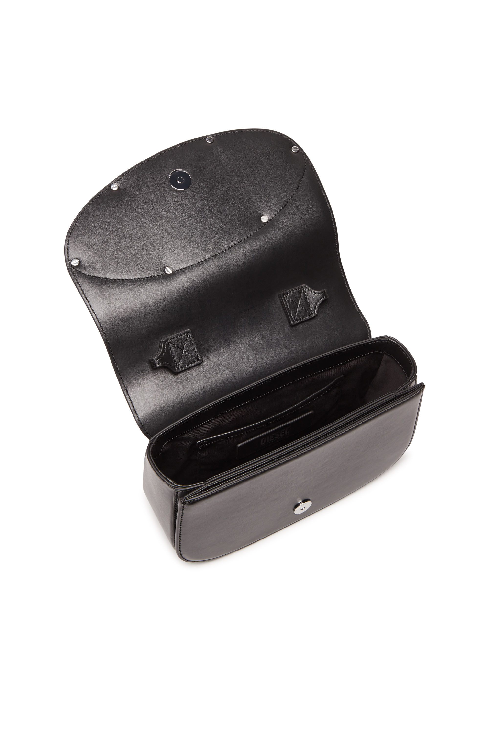 1DR M カウレザーショルダーバッグM｜ブラック｜ウィメンズ｜DIESEL