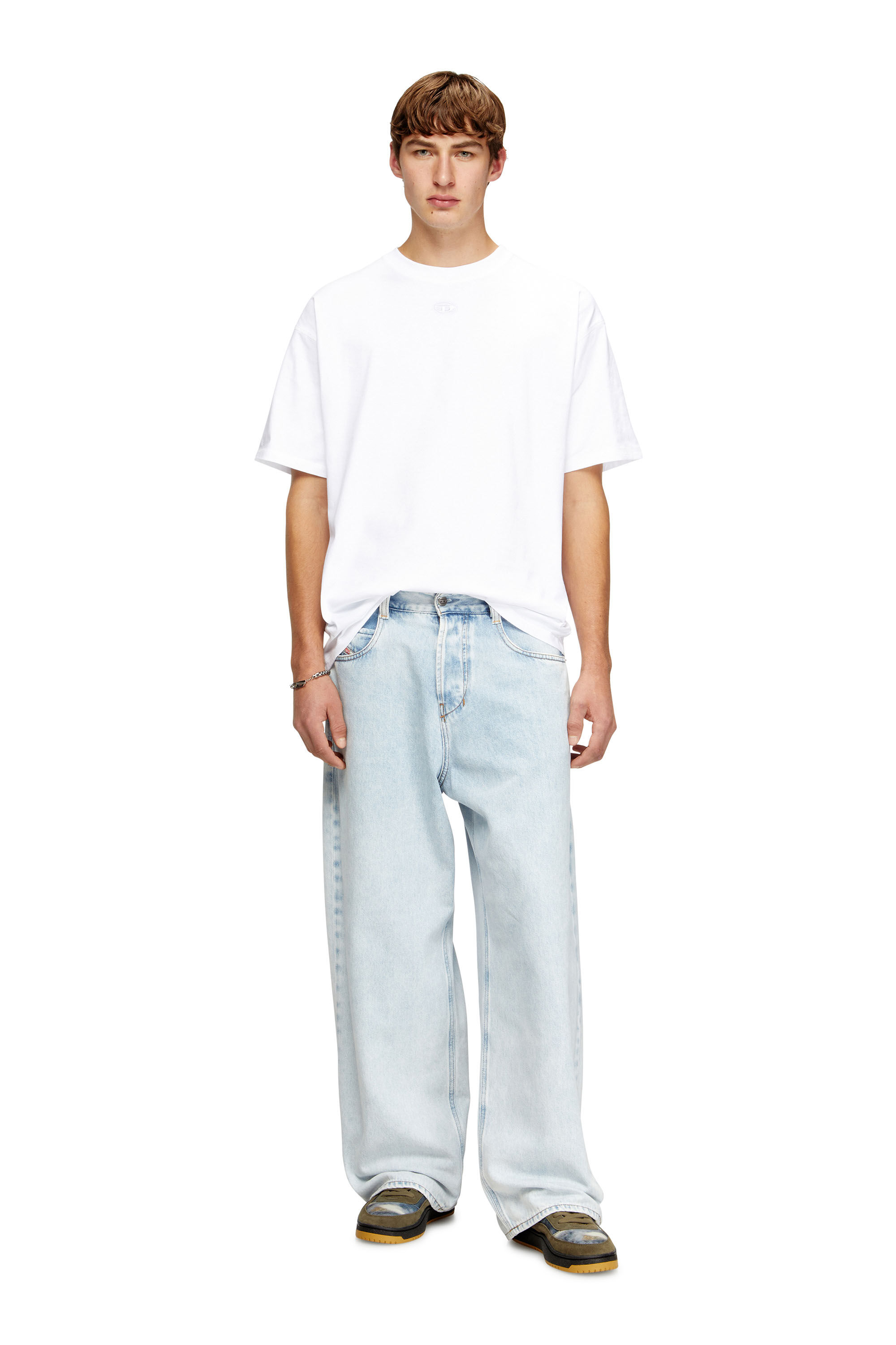 T-LUCIEN-IHBI Tシャツ｜ホワイト｜メンズ｜DIESEL