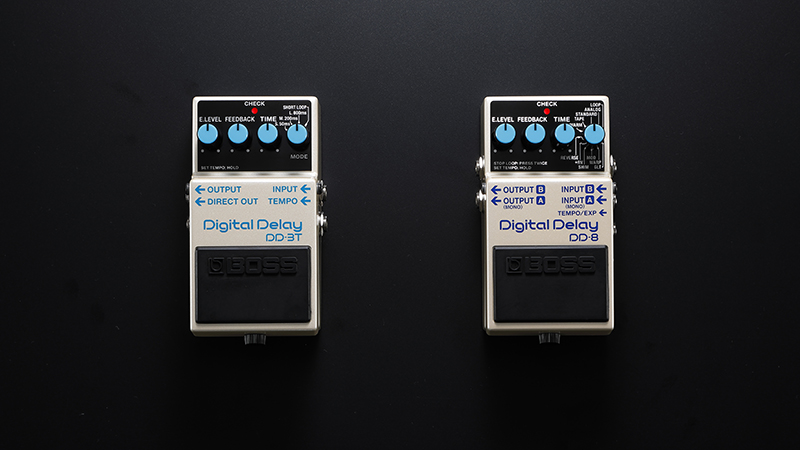 BOSS／DD-3T、DD-8】名機のアップデート版と最新機能満載のコンパクト