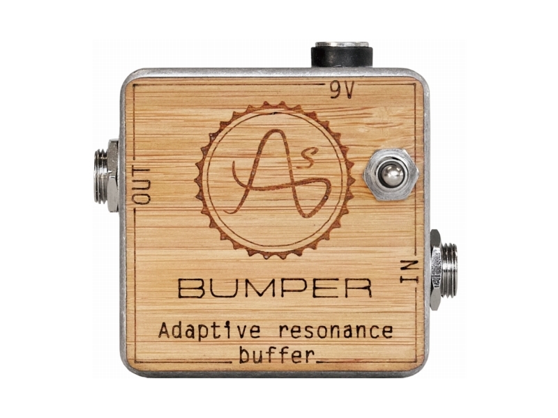 Anasounds／Bumper】木製プレートに惹かれる！ ギターのピュアな音色を