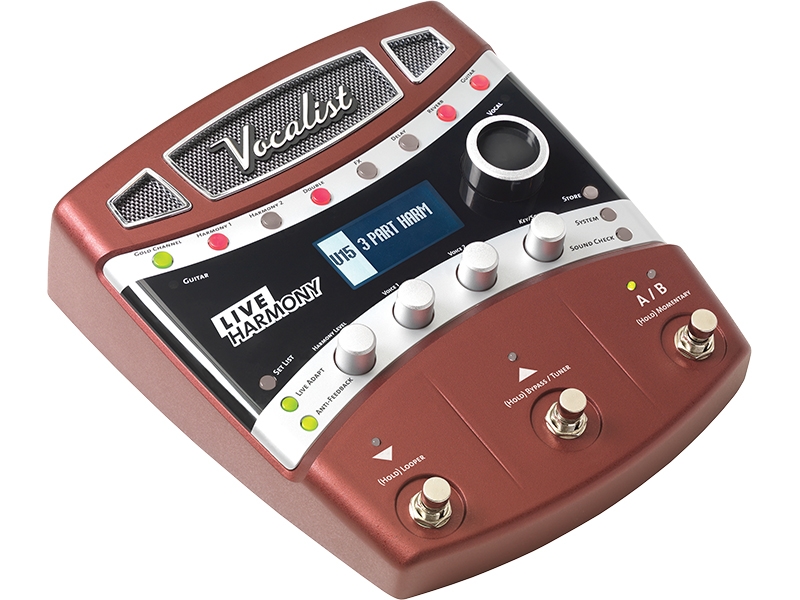 デジテック】ライブで使える！ ボーカル用エフェクター「Vocalist Live