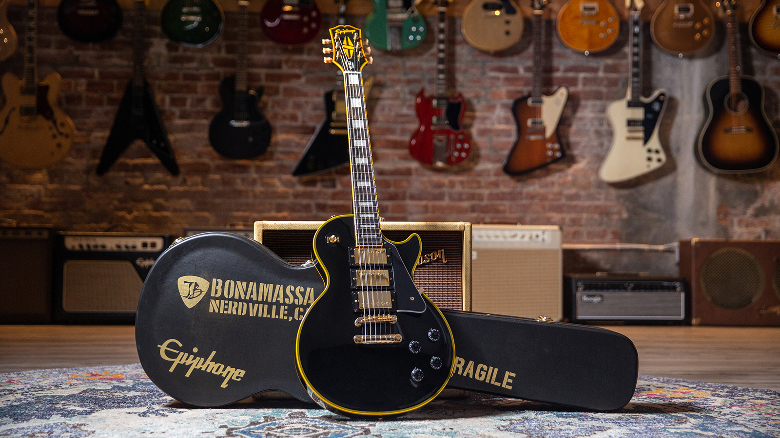 Epiphone／Joe Bonamassa Les Paul Custom “Black Beauty”】｜製品