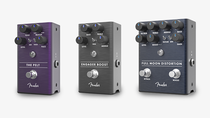 Fender／Engager Boost、The Pelt Fuzz、Full Moon Distortion】｜製品