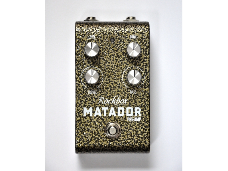 Rockbox Electronics】ドライブ・ペダルとしても威力を発揮！「MATADOR