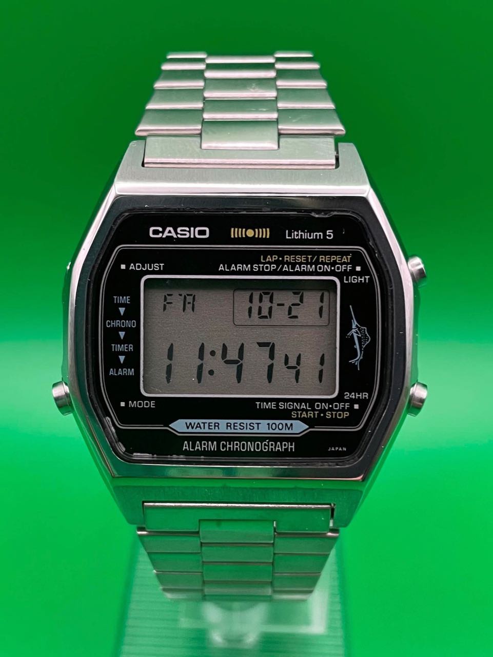 CASIO - H101 - Marlin - Vintage Digital Watch - Digital-Watch.com