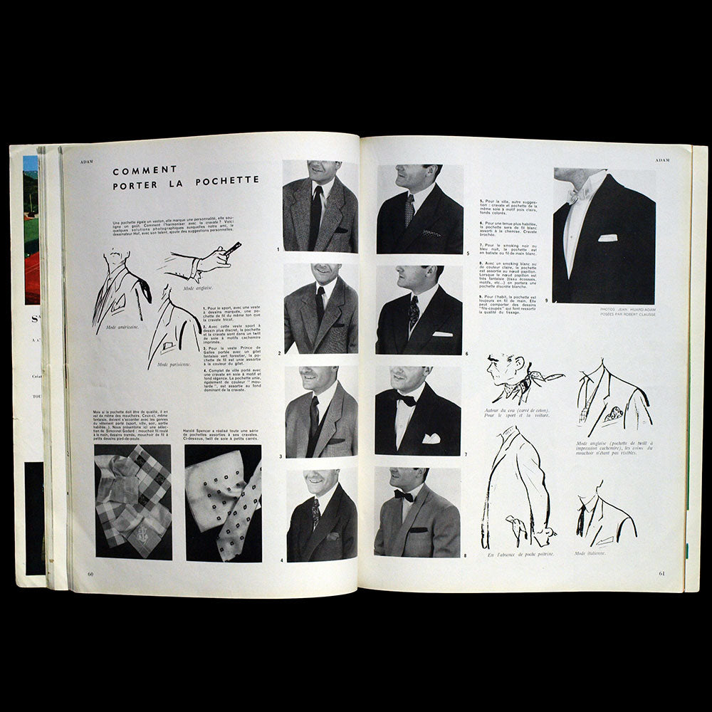 ADAM: La revue de l'homme 1956年3月号 洋書 ADAM: La revue de l