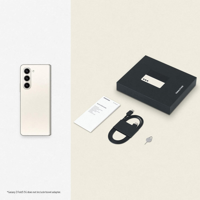 Dimprice | Samsung Galaxy Z Fold 5 5G Smartphone (8+256GB) - Cream