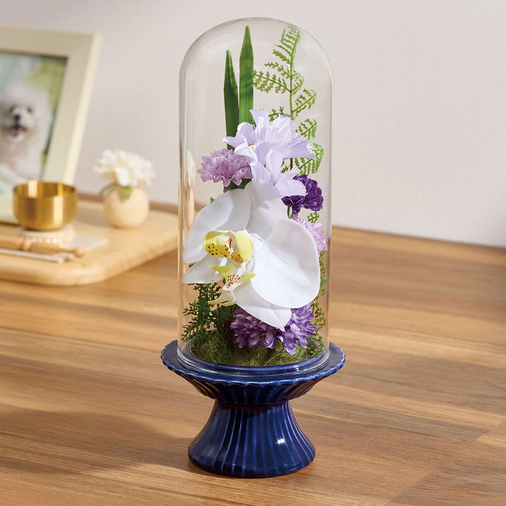 ガラスドームの仏花 通販 - ディノス