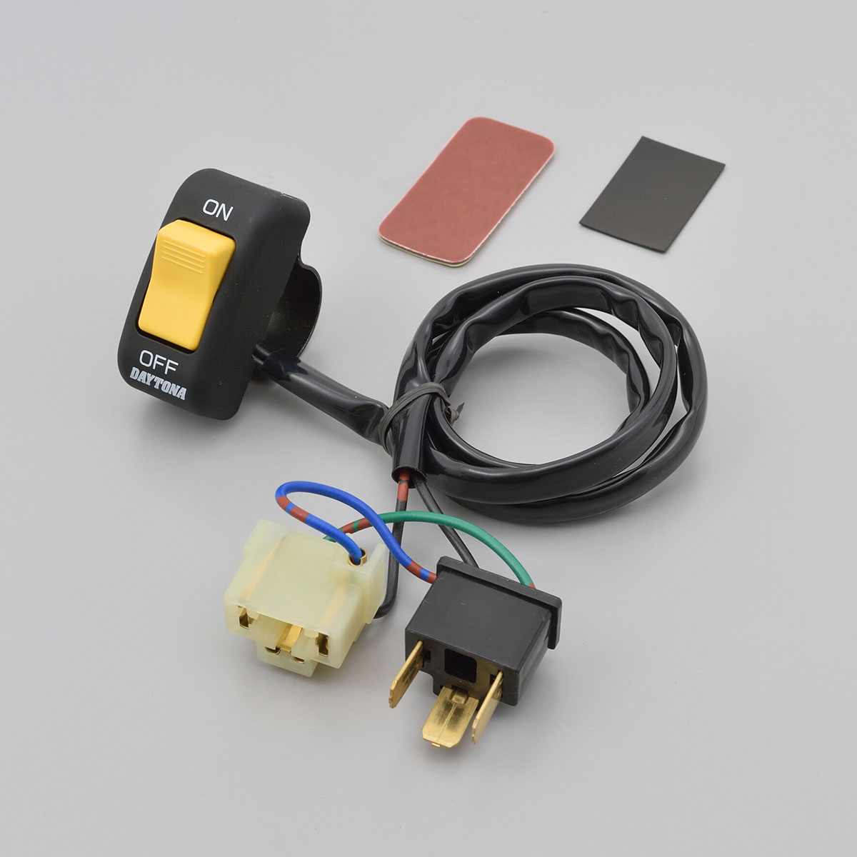 DAYTONA ヘッドライトON/OFFスイッチH4用 ハンドルクランプ Type