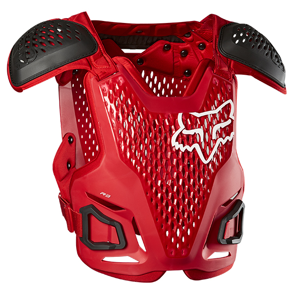 FOX RACING R3 ルーストデフレクター フレイムレッド(2020