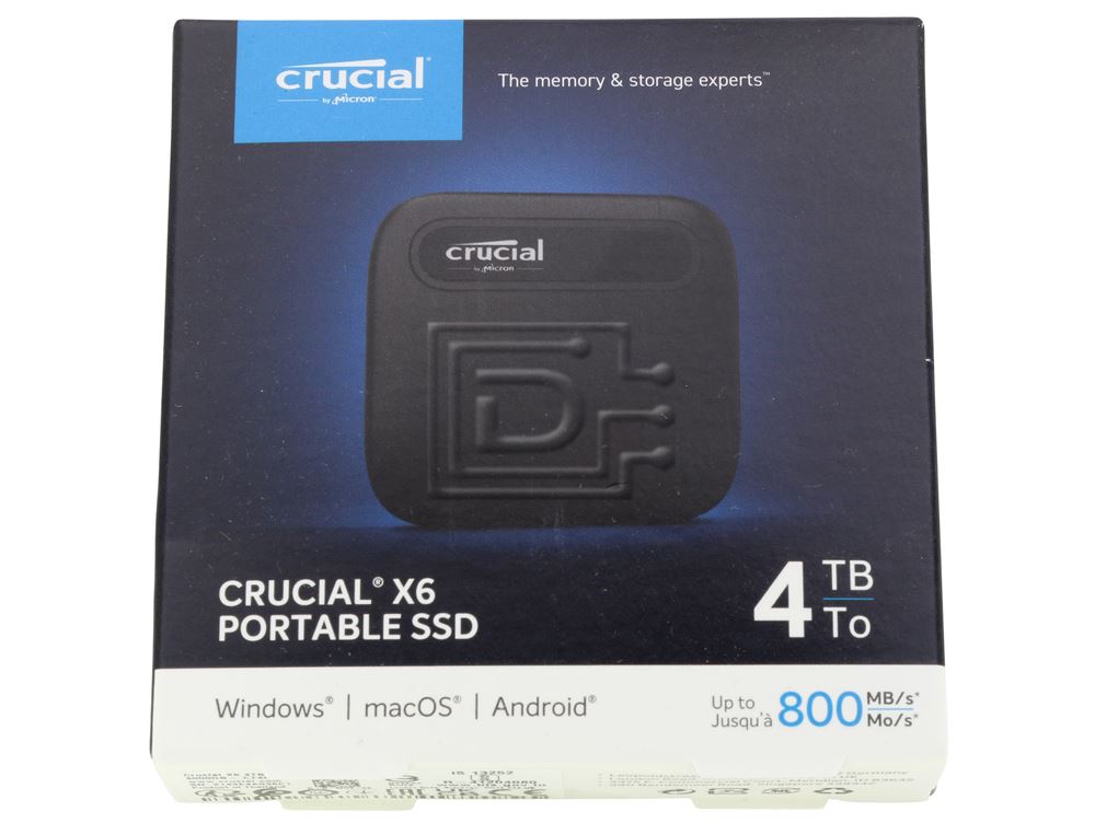 Crucial CT4000X6SSD9 X6 4TB 2.5