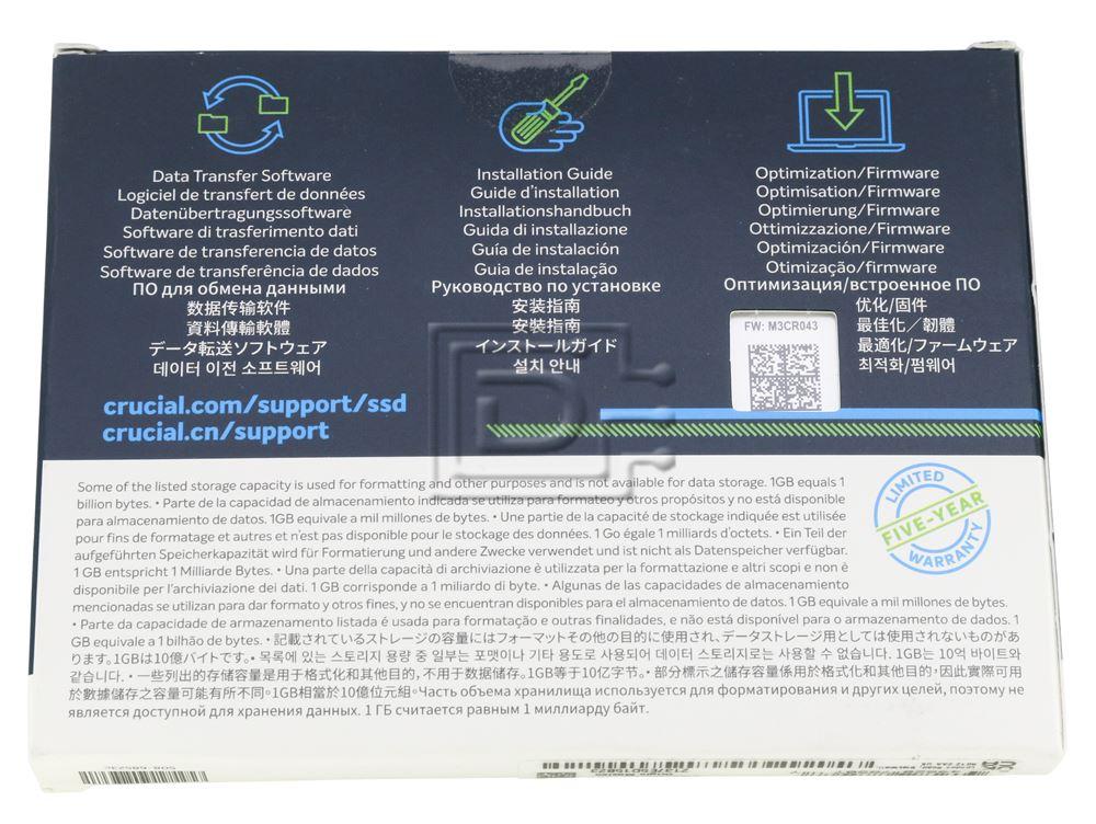 Crucial MX500 CT2000MX500SSD1 2TB 2.5