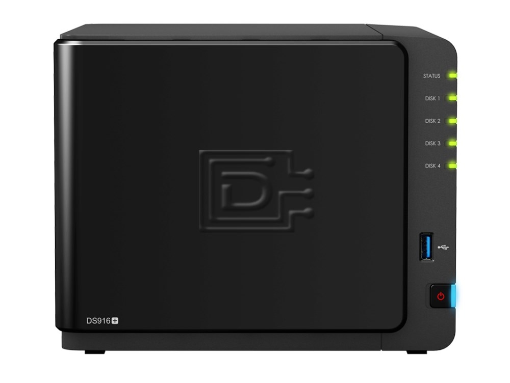 Synology DiskStation DS916+ 4-bay SATA Quad Core AES-NI NAS Server