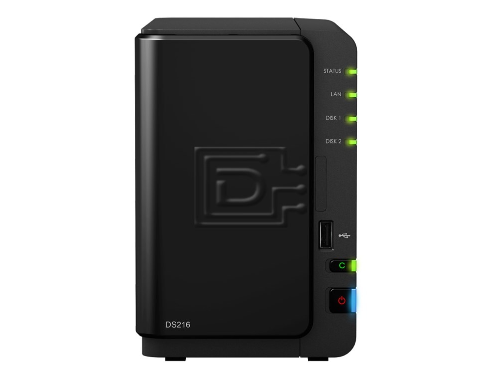 Synology DiskStation DS216 2-Bay SATA Dual Core NAS Server