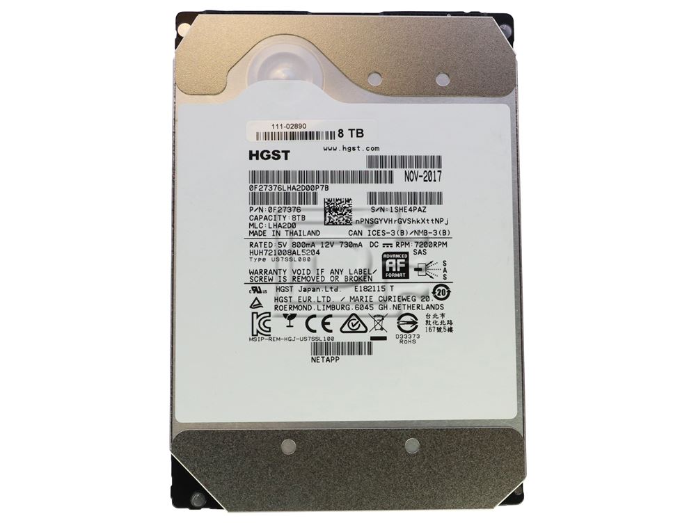 Toshiba MG08SDA800E 8TB 3.5