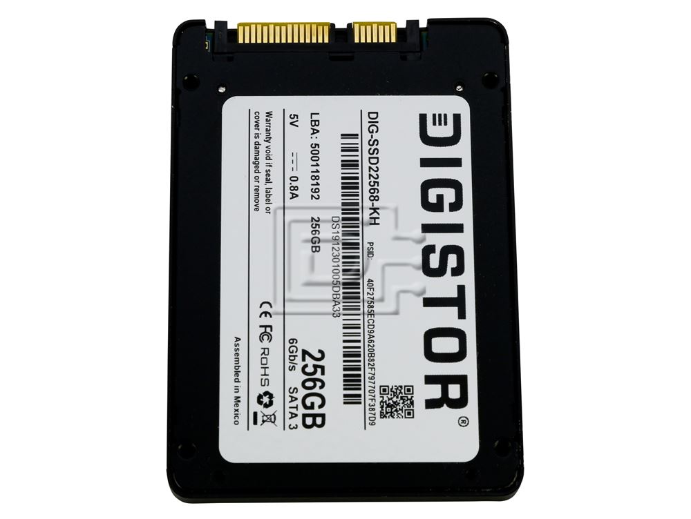 Digistor DIG-SSD22568-KH 256GB Secure SED TCG Opal 2.0 2.5