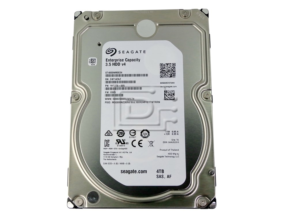 Seagate ST4000NM0034 4TB 3.5